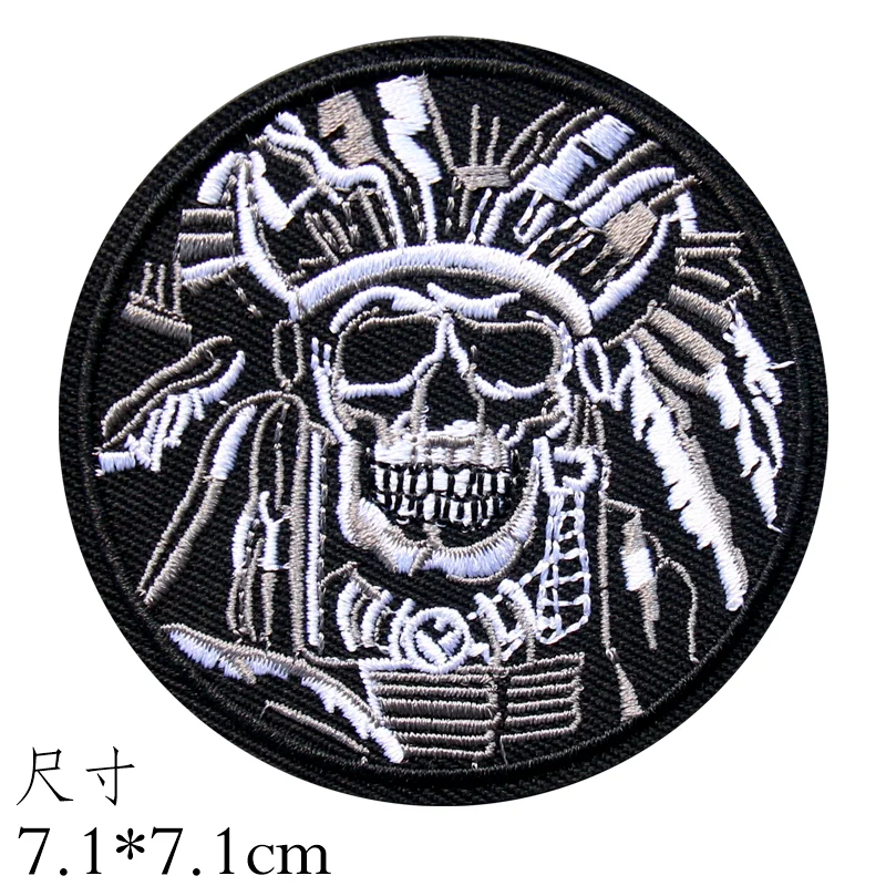 

Heavy Metal Punk Biker Embroidered Sew On Iron On Patch Badge Fabric Applique Craft Transfer Welcome to create your own patch