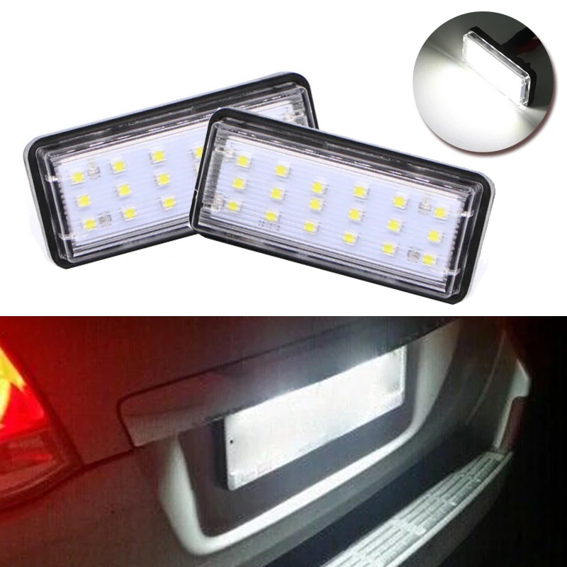 Car License Plate Light 7000K For Toyota J100 J120 J200 Land Cruiser Prado Replacement Lamp White
Car License Plate Light 7000K For Toyota J100 J120 J200 Land Cruiser Prado Replacement Lamp White