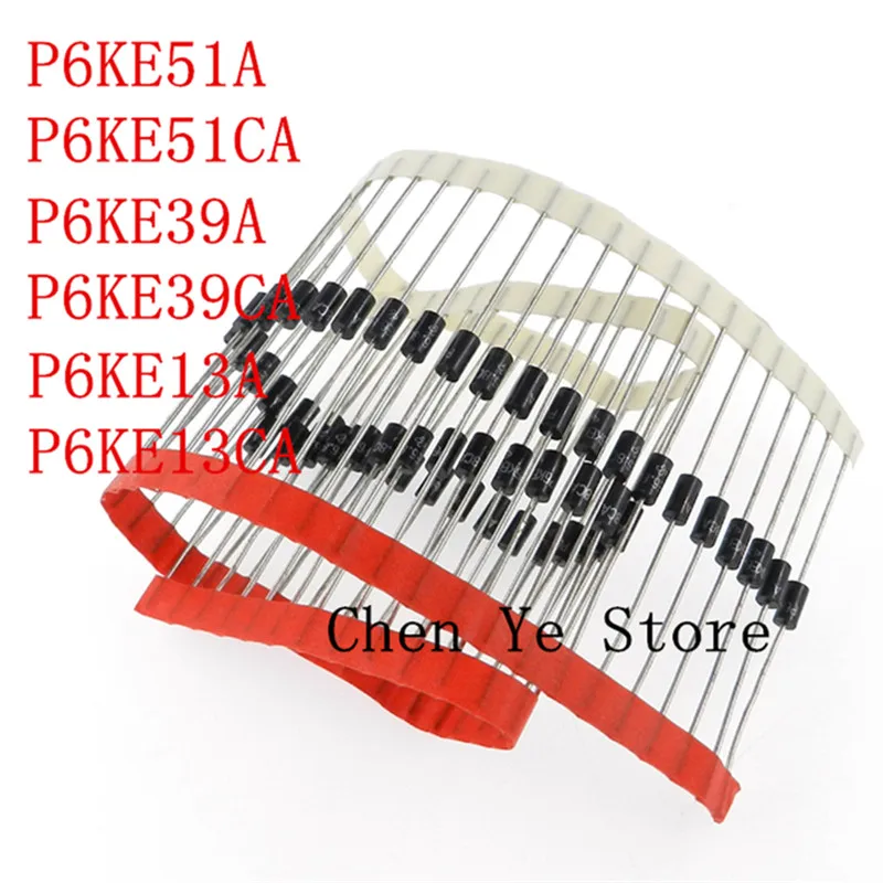 200 шт. P6KE13A/P6KE13CA P6KE39A/P6KE39CA P6KE51A/P6KE51CA переходные импульсы напряжения TVS Diode P6KE DO-15 DIP
200 шт. P6KE13A/P6KE13CA P6KE39A/P6KE39CA P6KE51A/P6KE51CA переходные импульсы напряжения TVS Diode P6KE DO-15 DIP