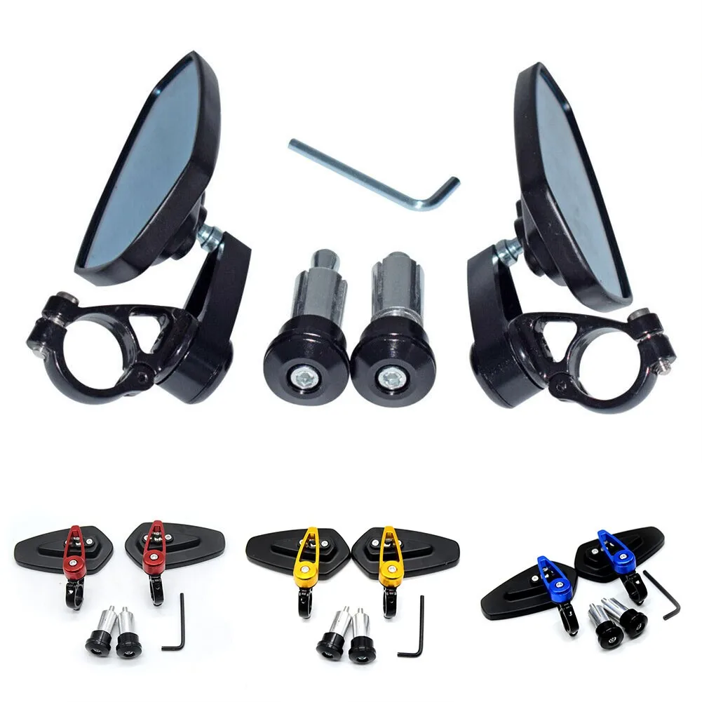 Motorcycle Universal 7/8"Mirror Aluminum Handle Bar End Rearview Side Mirrors Accessories For Honda
Motorcycle Universal 7/8"Mirror Aluminum Handle Bar End Rearview Side Mirrors Accessories For Honda