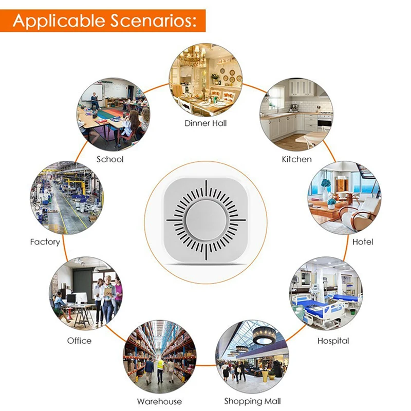 Smoke Detector 433mhz Wireless Smoke Detector Fire Alarm Sensor Home Security Fire Equipment Smart Smoke Detector
Smoke Detector 433mhz Wireless Smoke Detector Fire Alarm Sensor Home Security Fire Equipment Smart Smoke Detector