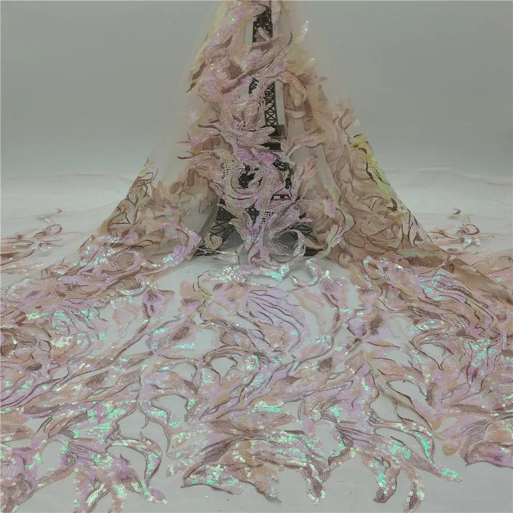 Soso African Sequins Lace Fabrics Luxury Lace French Mesh Tulle Lace Fabric Nigerian Net Lace Fabrics for Wedding Party
Soso African Sequins Lace Fabrics Luxury Lace French Mesh Tulle Lace Fabric Nigerian Net Lace Fabrics for Wedding Party