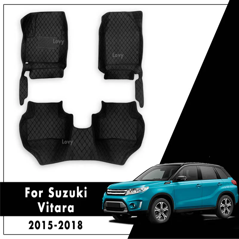 Автомобильные коврики для Suzuki Vitara Escudo LY 2015 2016 2017 2018 2019 противоскользящие