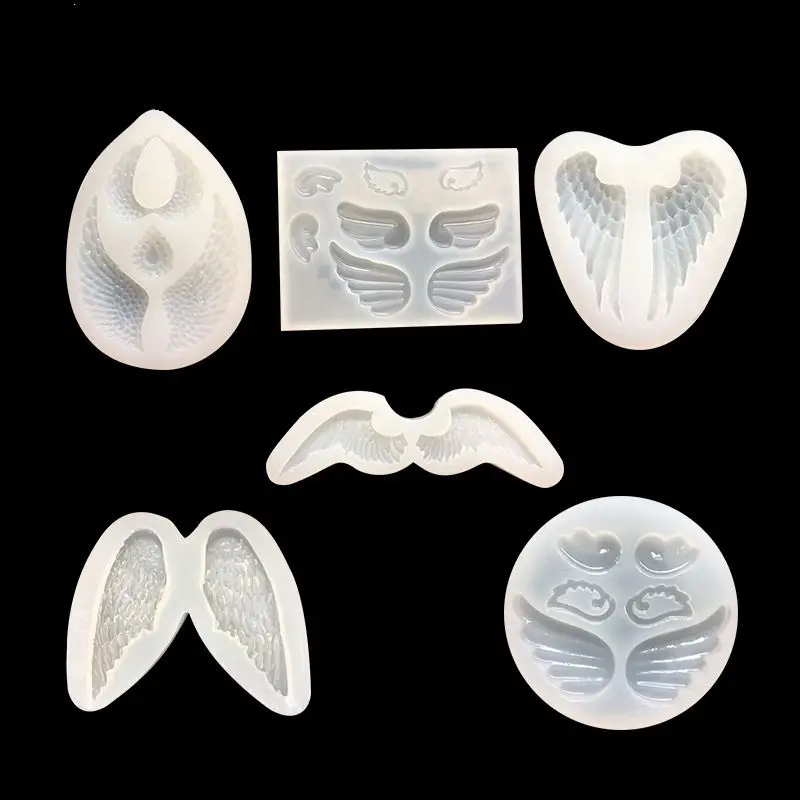 1pcs UV Resin Jewelry Liquid Silicone Mold Angel Wings Resin Charms Pendant Molds For DIY Intersperse Decorate Making Jewelry
1pcs UV Resin Jewelry Liquid Silicone Mold Angel Wings Resin Charms Pendant Molds For DIY Intersperse Decorate Making Jewelry