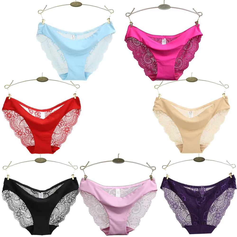 Intimo femminile Womens sexy Lace Panties Seamless Cotton Charming Panty Hollow Briefs Underwear S/M/L/XL/XXL Lower Price T3
Intimo femminile Womens sexy Lace Panties Seamless Cotton Charming Panty Hollow Briefs Underwear S/M/L/XL/XXL Lower Price T3