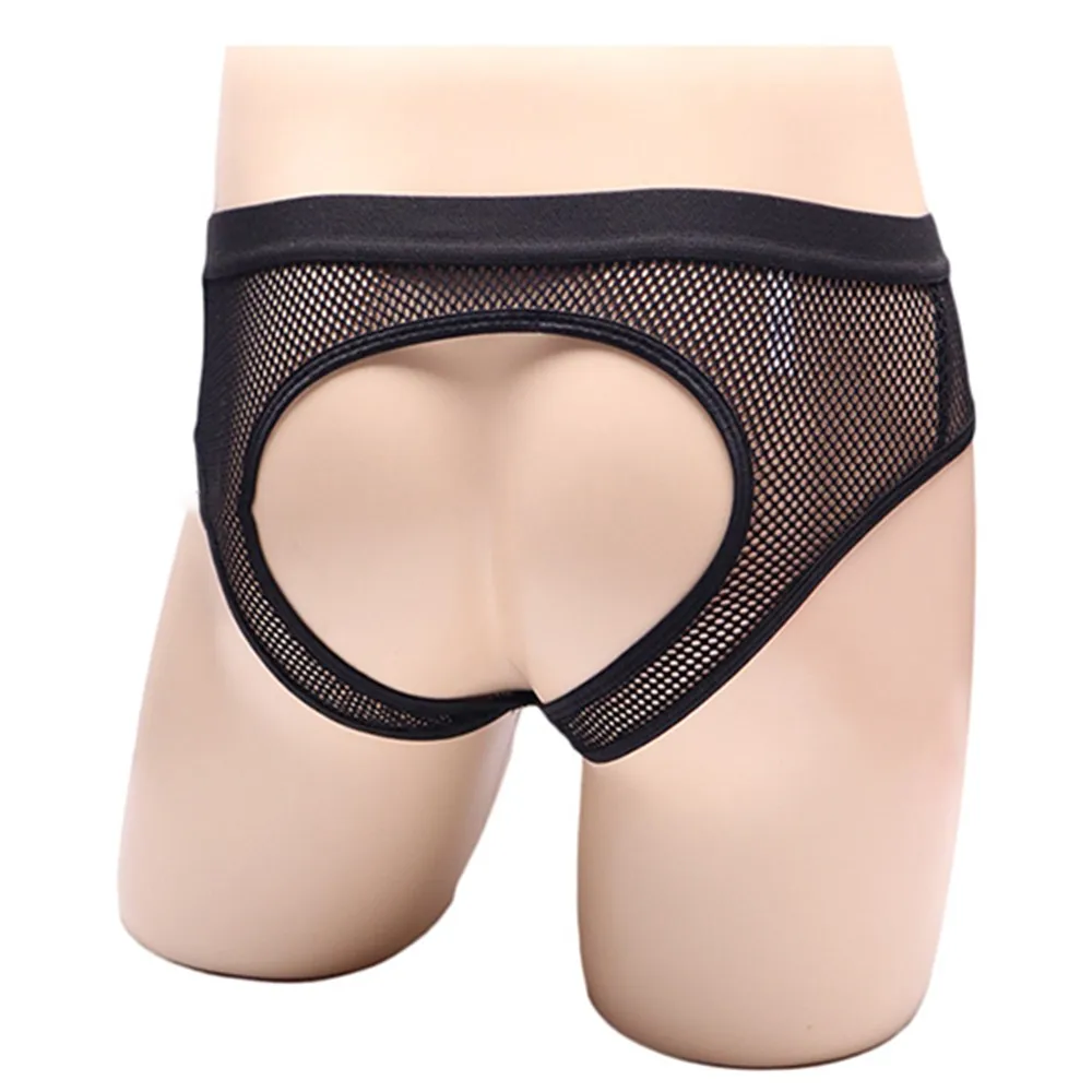 Mens Fishnet Mesh See Through Pouch Crotchless Backless Briefs Thong Underwear Open Back Underpants Erotic Lingerie
Mens Fishnet Mesh See Through Pouch Crotchless Backless Briefs Thong Underwear Open Back Underpants Erotic Lingerie