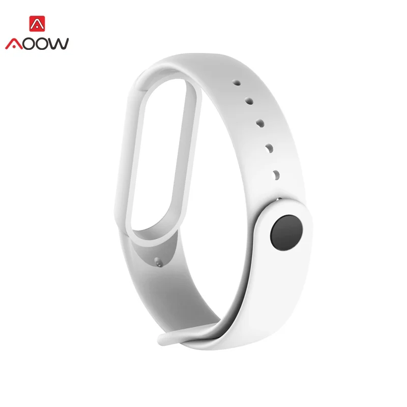 Ремешок силиконовый для mi band 5 сменный спортивный водонепроницаемый браслет