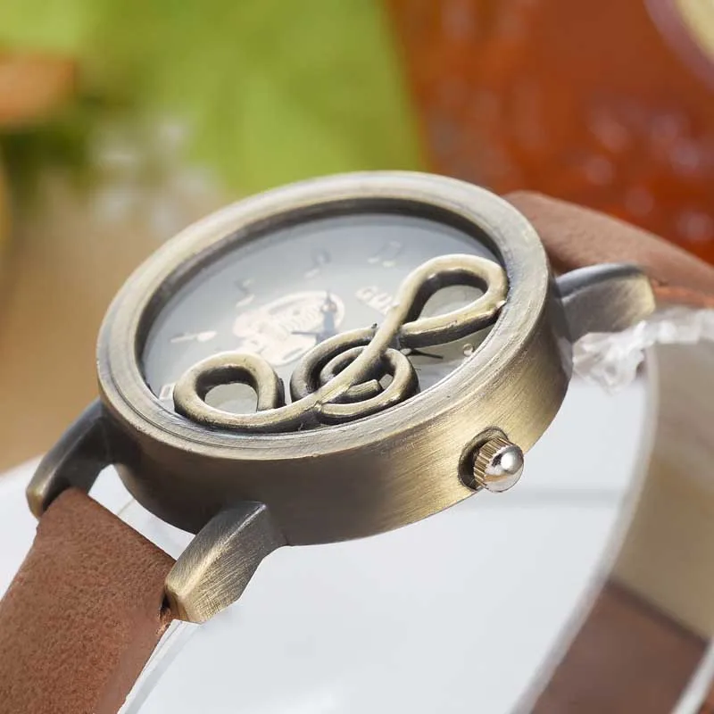 Fashion Women Watches Elegant Musical Note Carving Decorate Leather Strap Wristwatch Ladies Casual Quartz Watch For Gift SEC88
Fashion Women Watches Elegant Musical Note Carving Decorate Leather Strap Wristwatch Ladies Casual Quartz Watch For Gift SEC88