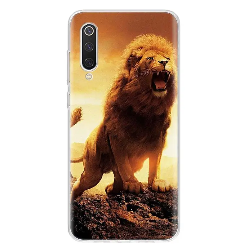 Чехол с изображением Льва Альфа мальчика Cub King чехол животных для Xiaomi Poco X3 NFC M3 F3 F1