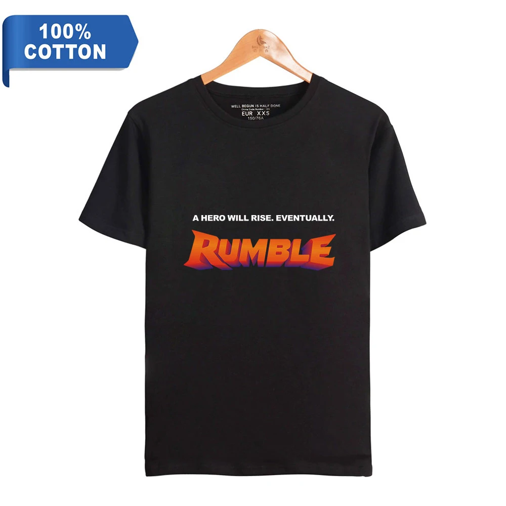 Frdun 2020 Monster Camp Rumble новая футболка из 100% хлопка с героями мультфильма Wrestler