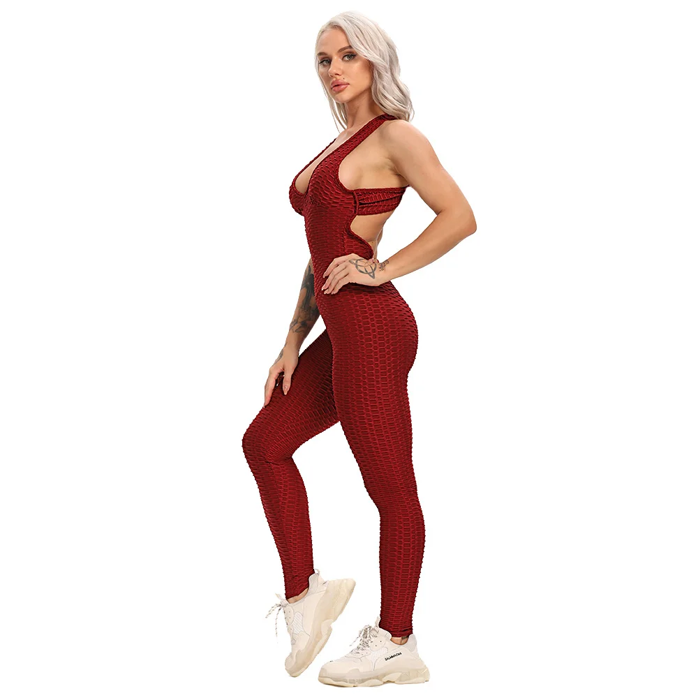 Yoga Set Fitness Women Sport Suit Jumpsuit 2021 Sexy Sleeveless Tracksuit Backless Gym Running Sportswear Leggings Workout Sport
Yoga Set Fitness Women Sport Suit Jumpsuit 2021 Sexy Sleeveless Tracksuit Backless Gym Running Sportswear Leggings Workout Sport