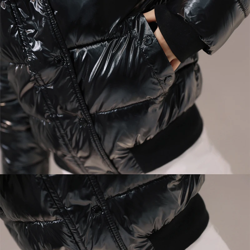 Fashion Bubble Coat Big Fur Collar Glossy Short Jacket Winter Autumn Waterproof Female Puffer Jacket Parkas Mujer 2021 New
Fashion Bubble Coat Big Fur Collar Glossy Short Jacket Winter Autumn Waterproof Female Puffer Jacket Parkas Mujer 2021 New