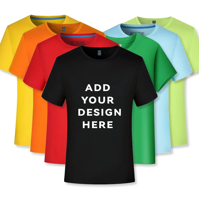 Comfortable Cotton T-shirt Custom Tshirt Customize Make Your Design Logo Text Men Women Tshirt Print Original Design Gifts
Comfortable Cotton T-shirt Custom Tshirt Customize Make Your Design Logo Text Men Women Tshirt Print Original Design Gifts