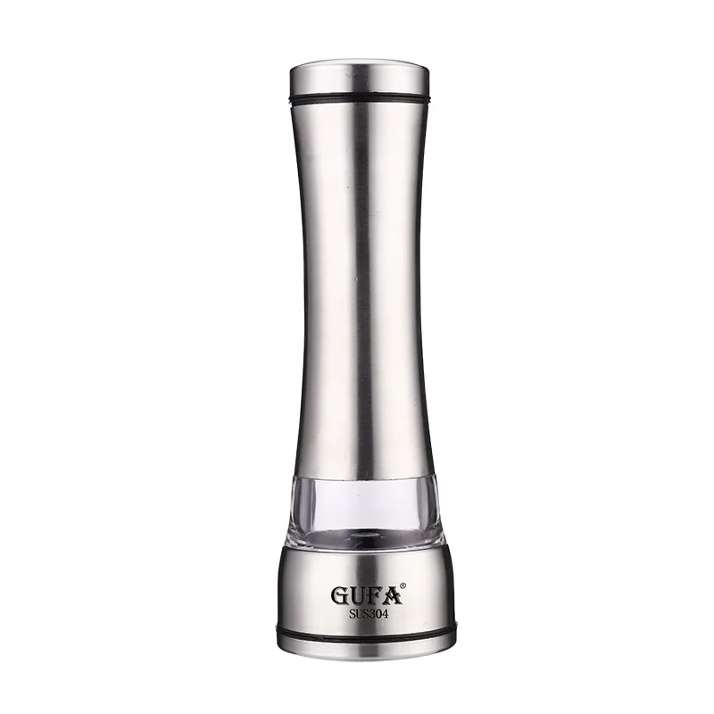 Salt and pepper grain mill shakers stainless steel metal food grinder pulverizer spice jar condiment container kitchen tools
Salt and pepper grain mill shakers stainless steel metal food grinder pulverizer spice jar condiment container kitchen tools