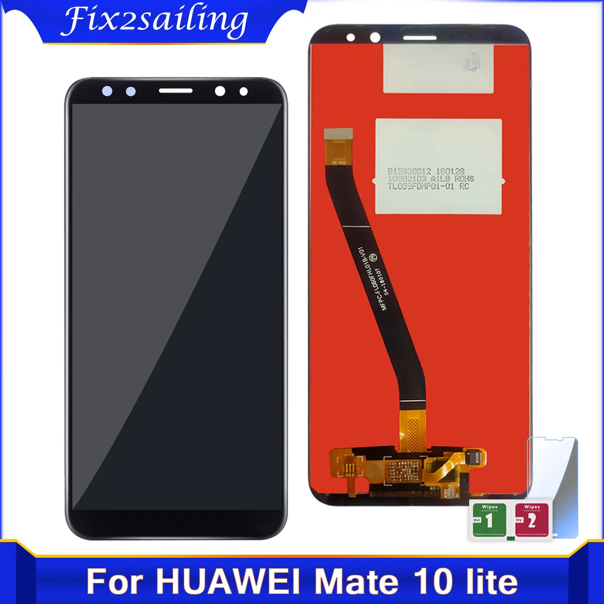 Для Huawei Mate 10 Lite Оригинальный ЖК дисплей + сенсорный экран дигитайзер в сборе с