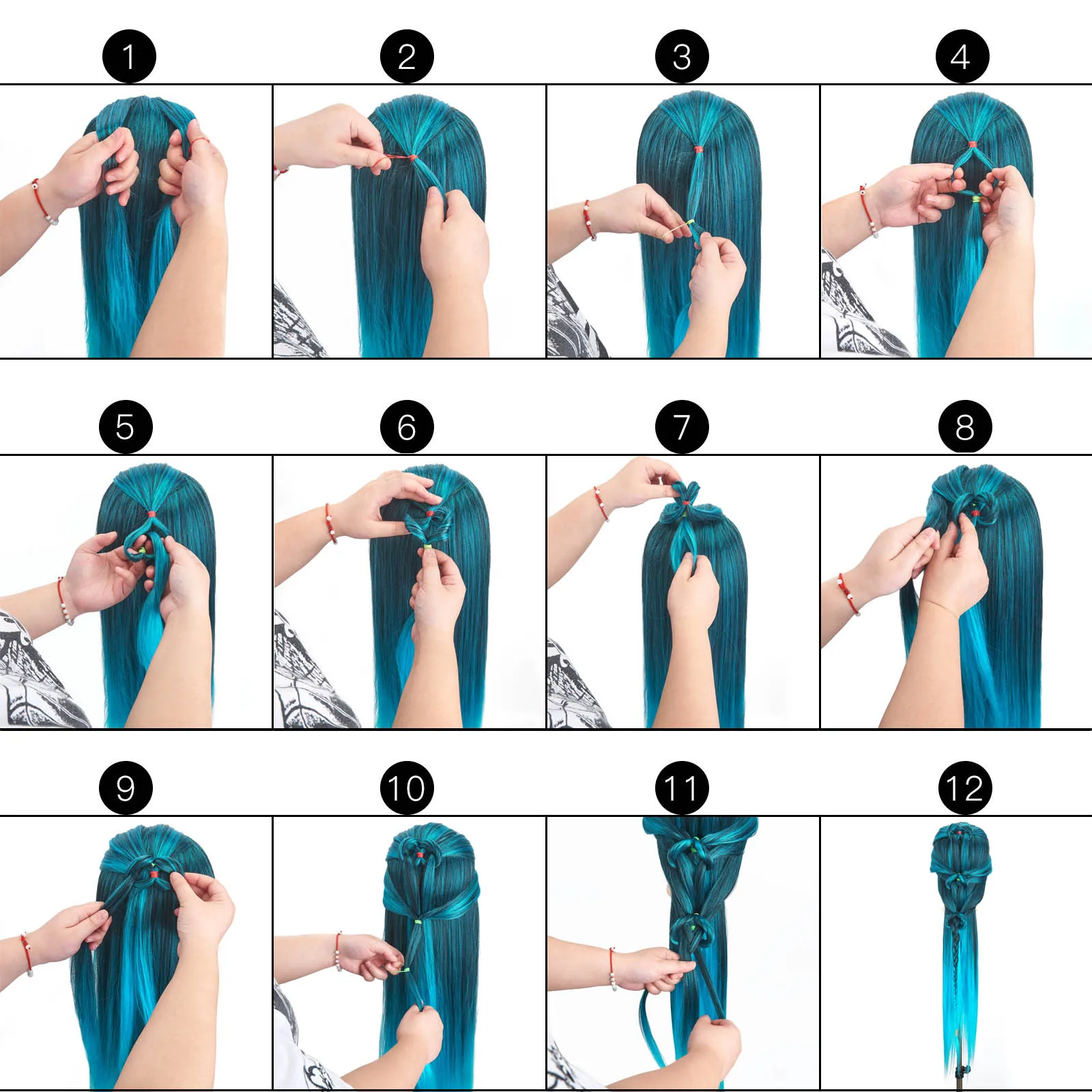 Training Head with Synthetic Hair for Braiding Tete De Cabeza Manniquin Dolls Dummy Head for Hairdresser Practice Hair Styling
Training Head with Synthetic Hair for Braiding Tete De Cabeza Manniquin Dolls Dummy Head for Hairdresser Practice Hair Styling