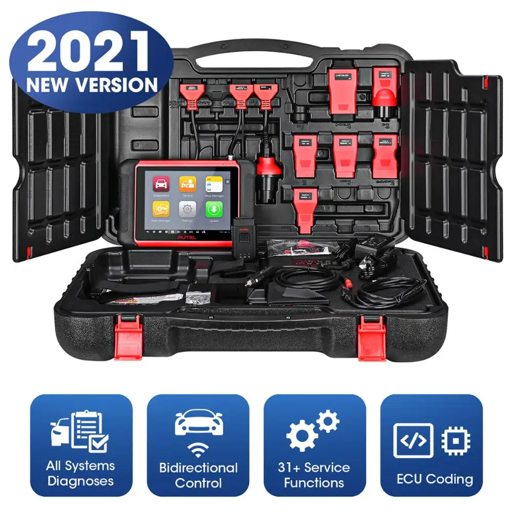 Autel MaxiCOM MK906BT OBD2 Scanner Advanced Diagnostic Tool Bluetooth-compatible Scanner Automotivo ECU Coding PK MS906BT MS906
Autel MaxiCOM MK906BT OBD2 Scanner Advanced Diagnostic Tool Bluetooth-compatible Scanner Automotivo ECU Coding PK MS906BT MS906