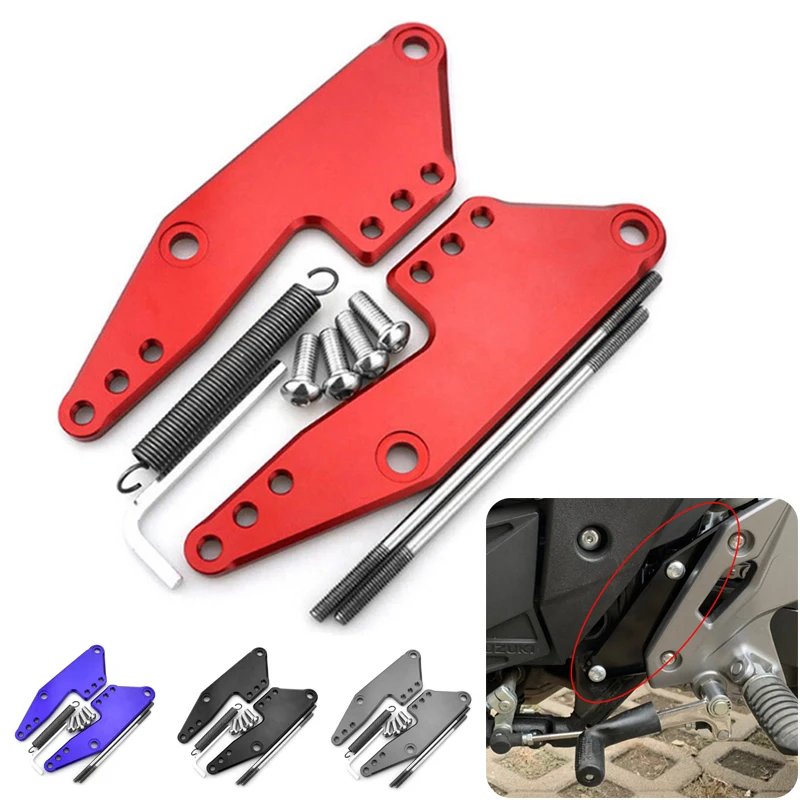 Motorcycle Modified Raise After Pedaling Heighter Gear Shift Foot Support Bracket Cover For Suzuki GSX250R 2013-2018 2019 2020
Motorcycle Modified Raise After Pedaling Heighter Gear Shift Foot Support Bracket Cover For Suzuki GSX250R 2013-2018 2019 2020