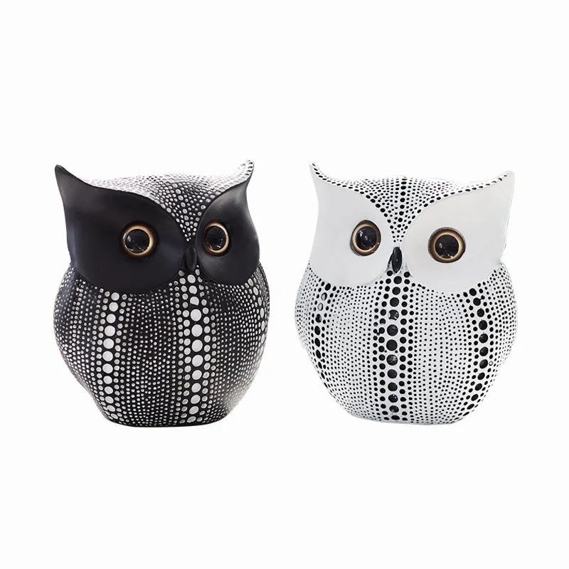 Nordic resin owls set up children's bedroom tabletop cute small ornaments home wine cabinet small fresh decoration
Nordic resin owls set up children's bedroom tabletop cute small ornaments home wine cabinet small fresh decoration