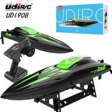 UdiR/C UDI908 RC Ship 2.4G 40km/h Brushless High Speed Double-Layer Waterproof with Water Cooling System Toy Gift VS FT012 FT011