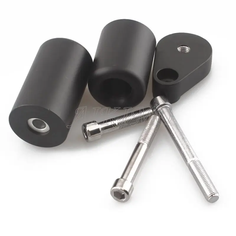 Motorcycle Delrin Frame Slider Anti Crash Frame Falling Protectors Parts Caps Black/Carbon Fiber for Kawasaki Ninja ZX-6R 07-08
Motorcycle Delrin Frame Slider Anti Crash Frame Falling Protectors Parts Caps Black/Carbon Fiber for Kawasaki Ninja ZX-6R 07-08