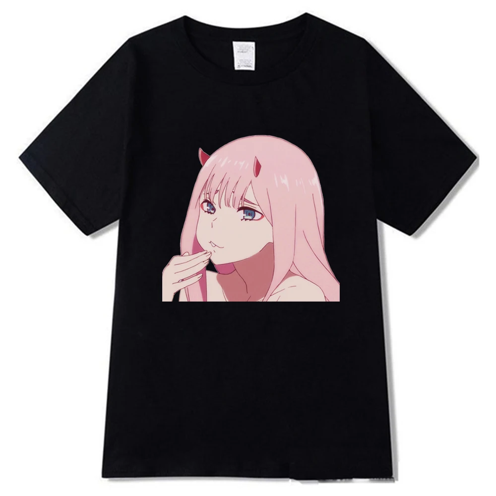 DARLING in the FRANXX Funny Printed Streetwear ZERO TWO Summer Harajuku Cool
DARLING in the FRANXX Funny Printed Streetwear ZERO TWO Summer Harajuku Cool