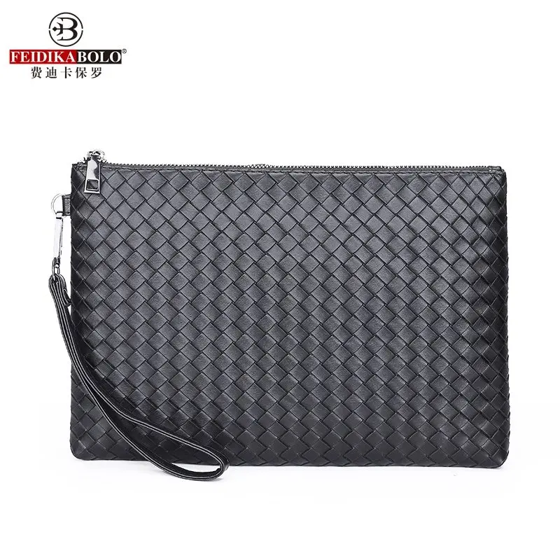 men Clutch Bags Woven long wallets for men Bags Purse Business Male Clutches bags envelope bag Man wristlets Handy Bag brand
men Clutch Bags Woven long wallets for men Bags Purse Business Male Clutches bags envelope bag Man wristlets Handy Bag brand