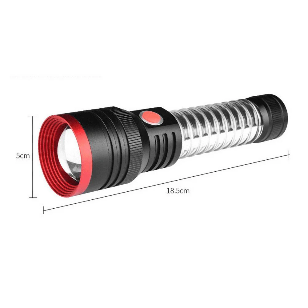 Multi-function 2 in 1 Zoom Flashlight Waterproof High Power Searchlight Mobile Power Bank L23
Multi-function 2 in 1 Zoom Flashlight Waterproof High Power Searchlight Mobile Power Bank L23