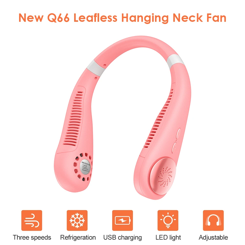 Bladeless Hanging Neck Fan USB Powered Desk Fan Portable Sport Fan Wearable Personal Fan Rechargeable Cooling with 3 Speed
Bladeless Hanging Neck Fan USB Powered Desk Fan Portable Sport Fan Wearable Personal Fan Rechargeable Cooling with 3 Speed