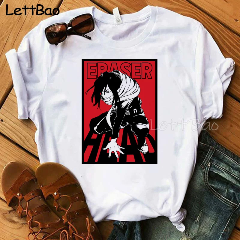 Ластик в виде головы мой герой с принтом с изображением персонажей аниме, Спортивная футболка в стиле Харадзюку Японский Женская футболка с...
Ластик в виде головы мой герой с принтом с изображением персонажей аниме, Спортивная футболка в стиле Харадзюку Японский Женская футболка с...