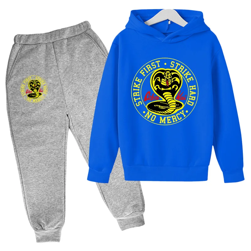 2021 Spring And Autumn Children Cobra Kai Logo Pullover, Hoodie, Sportswear, Casual Hoodie,Sportswear, Men's Hoodie + Pants
2021 Spring And Autumn Children Cobra Kai Logo Pullover, Hoodie, Sportswear, Casual Hoodie,Sportswear, Men's Hoodie + Pants