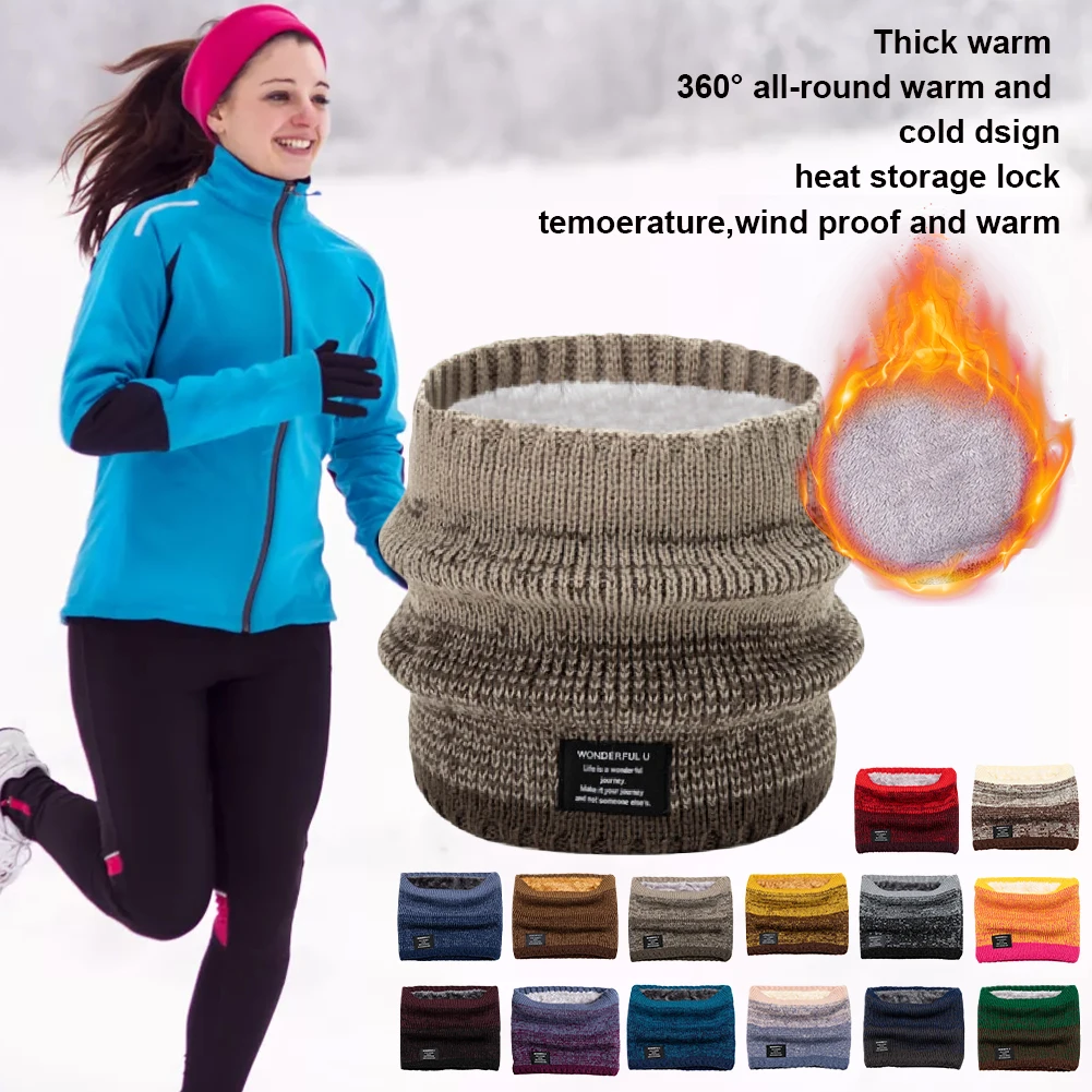 Unisex Winter Neck Warmer Gaiter Knitted Soft Windproof Scarf with Thick Polar Fleece Lined for Camping Fishing Outdoor Activity
Unisex Winter Neck Warmer Gaiter Knitted Soft Windproof Scarf with Thick Polar Fleece Lined for Camping Fishing Outdoor Activity