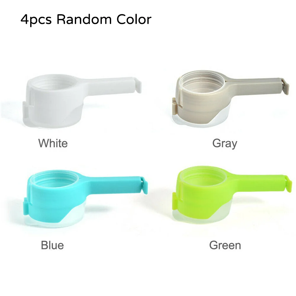 4pcs Seal Pour Food Storage Bag Clip Snack Sealing Clip Keeping Fresh Sealer Clamp Plastic Helper Food Saver Kitchen Tools
4pcs Seal Pour Food Storage Bag Clip Snack Sealing Clip Keeping Fresh Sealer Clamp Plastic Helper Food Saver Kitchen Tools