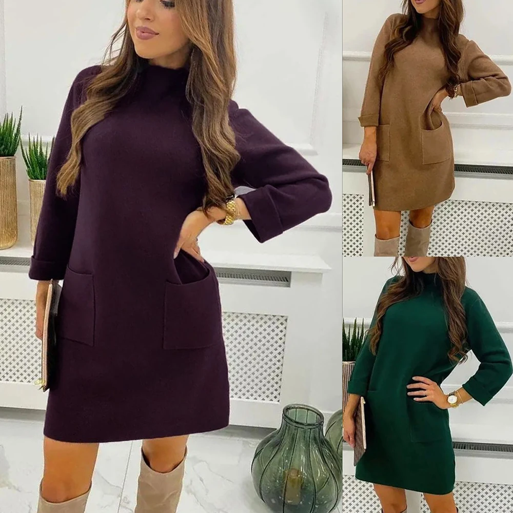2021 Autumn Crewneck Sweatshirt Dress Women Crew Neck Long Sweatshirt Woman Fashion Loose Sweatshirts For Women
2021 Autumn Crewneck Sweatshirt Dress Women Crew Neck Long Sweatshirt Woman Fashion Loose Sweatshirts For Women