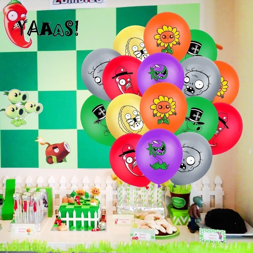 Col-party Plants VS Zombies Party Latex Balloon Set Theme Cake Insert Kids Birthday Party Decoration Baby Shower Balloons Globos
Col-party Plants VS Zombies Party Latex Balloon Set Theme Cake Insert Kids Birthday Party Decoration Baby Shower Balloons Globos