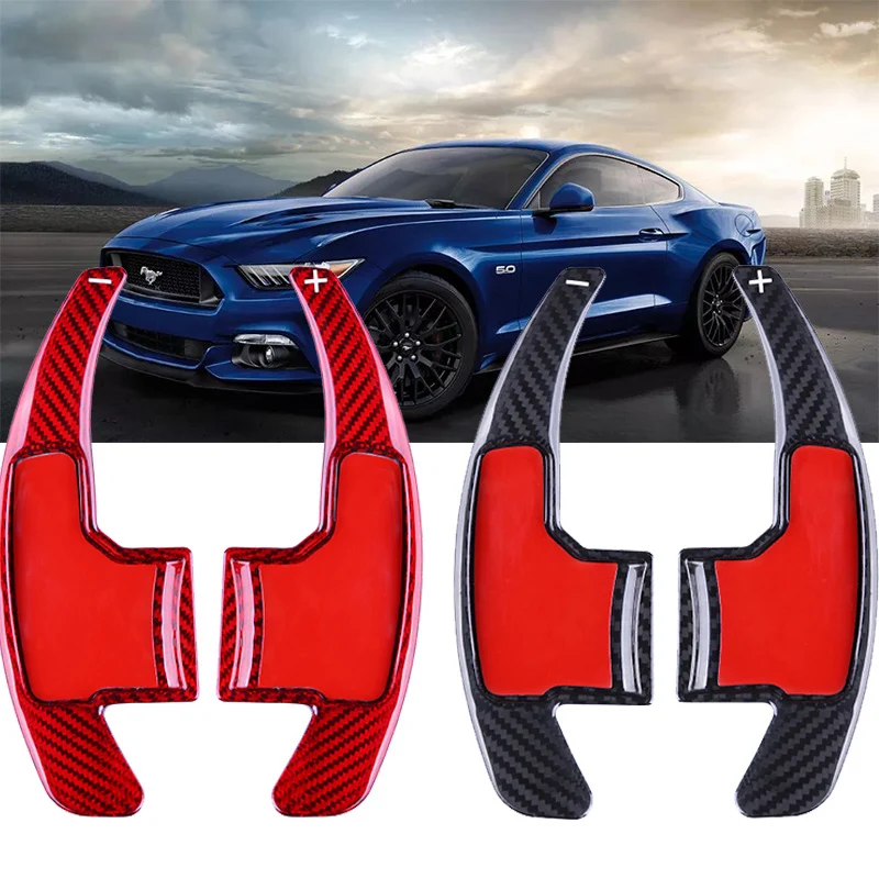 Auto Carbon Fiber Steering Wheel Extension Shifters Shift Paddles Cover 2PCS Fit for Ford Mustang 2015 2016 2017 Car Accessories
Auto Carbon Fiber Steering Wheel Extension Shifters Shift Paddles Cover 2PCS Fit for Ford Mustang 2015 2016 2017 Car Accessories