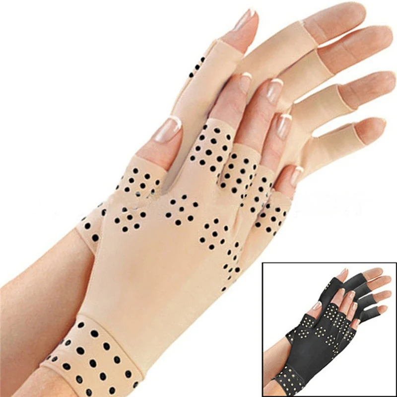 Best! Half Finger Magnetic Anti Arthritis Rheumatoid Health Compression Therapy Gloves Joint Pain Relief Men Women Safe Wrist
Best! Half Finger Magnetic Anti Arthritis Rheumatoid Health Compression Therapy Gloves Joint Pain Relief Men Women Safe Wrist
