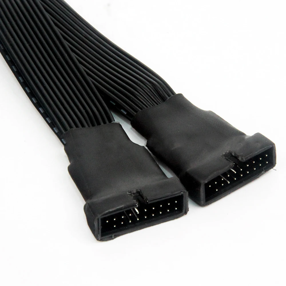 Mayitr 1pc 12cm 19-pin to USB 3.0 20-pin 1 to 2 Mainboard Power Extension Cable High Quality Motherboard Cables
Mayitr 1pc 12cm 19-pin to USB 3.0 20-pin 1 to 2 Mainboard Power Extension Cable High Quality Motherboard Cables
