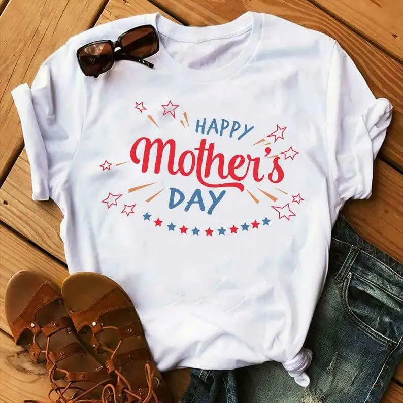 Happy Mother's Day Best Gift For Mother'day Shirt Round Neck Aesthetic Baby Paw Mom Mama Cotton Plus Size Short Sleeve Top Tees
Happy Mother's Day Best Gift For Mother'day Shirt Round Neck Aesthetic Baby Paw Mom Mama Cotton Plus Size Short Sleeve Top Tees