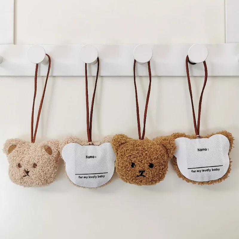 New Ins Cute Cartoon Plush Bear Head Keychain Car Key Ring Handbag Pendant Girl Decorations Schoolbag Name Stickers 
New Ins Cute Cartoon Plush Bear Head Keychain Car Key Ring Handbag Pendant Girl Decorations Schoolbag Name Stickers