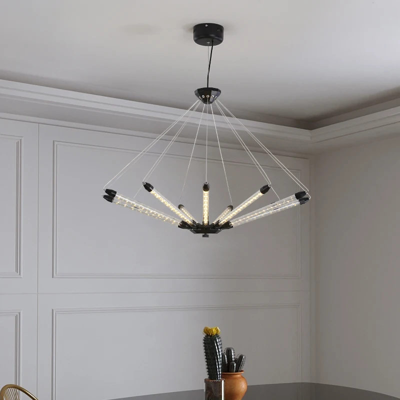 Светодиодная люстра в стиле пост-модерн, креативная индивидуальная офисная лампа для учебы, для столовой, кофейни, дизайнерская Геометриче...
Светодиодная люстра в стиле пост-модерн, креативная индивидуальная офисная лампа для учебы, для столовой, кофейни, дизайнерская Геометриче...