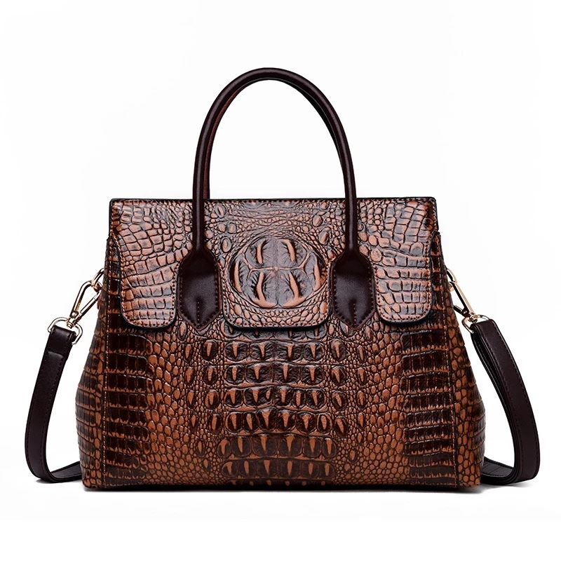 Women Handbag Genuine Leather Bags Women Crocodile Luxury Handbags Women Bags Designer Crossbody Bags Female Retro Tote Handbags
Women Handbag Genuine Leather Bags Women Crocodile Luxury Handbags Women Bags Designer Crossbody Bags Female Retro Tote Handbags