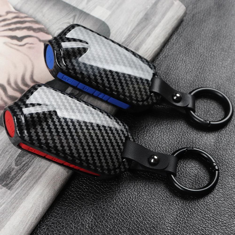 Carbon Fiber+Silicone Car Key Cover Case For Kia Stinger GT CK K9 K900 2017 2018 2019 2020 2021 2022 4 Buttons Auto Accessories
Carbon Fiber+Silicone Car Key Cover Case For Kia Stinger GT CK K9 K900 2017 2018 2019 2020 2021 2022 4 Buttons Auto Accessories