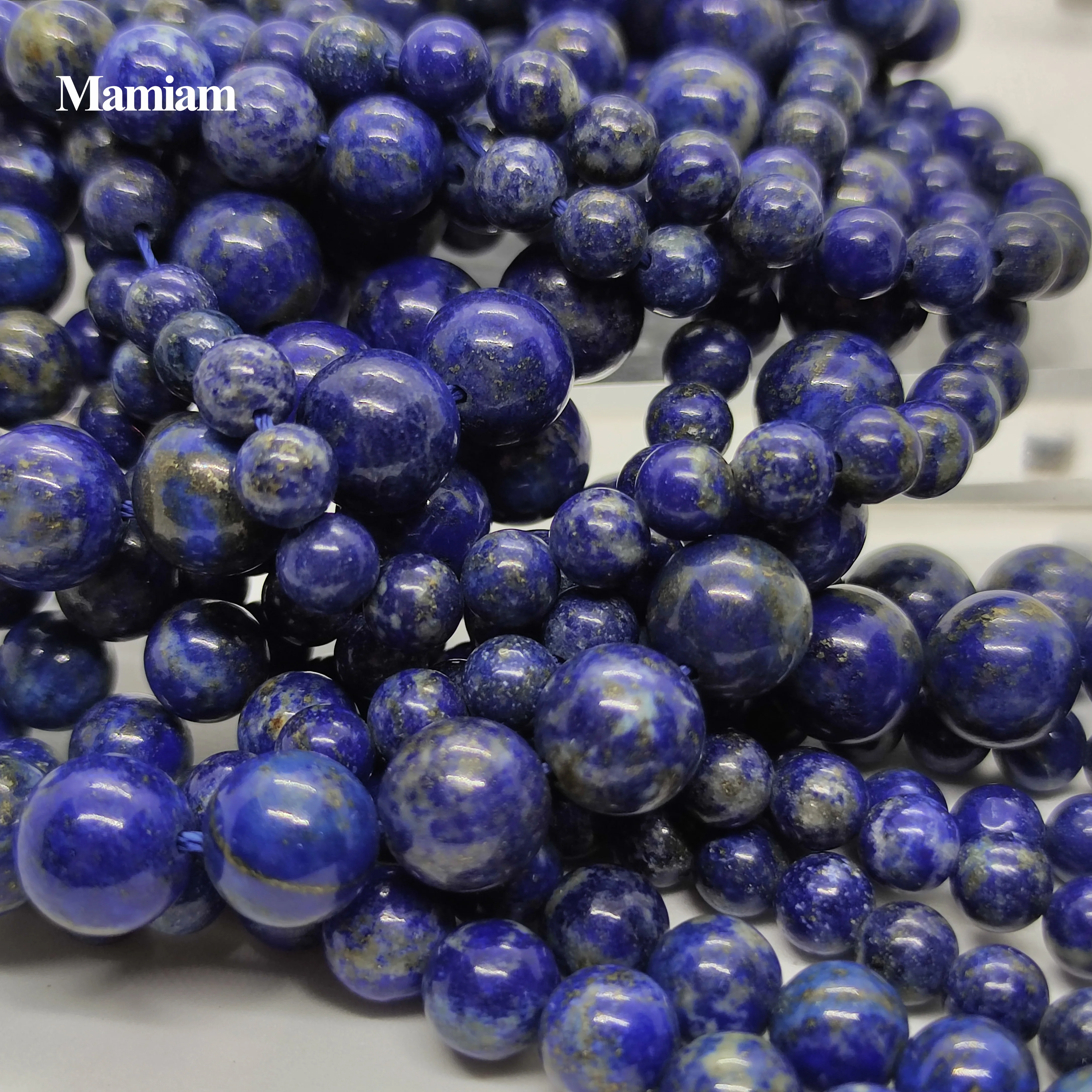 Mamiam Natural A Lapis Lazuli Beads 6mm 8mm 10mm Smooth Round Loose Stone DIY Bracelet Necklace Jewelry Making Gemstone Design
Mamiam Natural A Lapis Lazuli Beads 6mm 8mm 10mm Smooth Round Loose Stone DIY Bracelet Necklace Jewelry Making Gemstone Design
