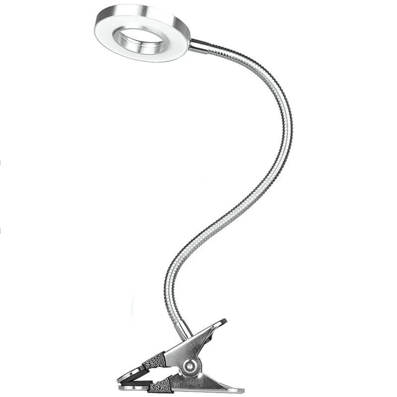 5W Led Clip On Light/Reading Light/Bed Light, 2-Level Brightness & 2 Color,Eye-Caring Clip On Lamp For Makeup Mirror,Desk, Bedsi
5W Led Clip On Light/Reading Light/Bed Light, 2-Level Brightness & 2 Color,Eye-Caring Clip On Lamp For Makeup Mirror,Desk, Bedsi