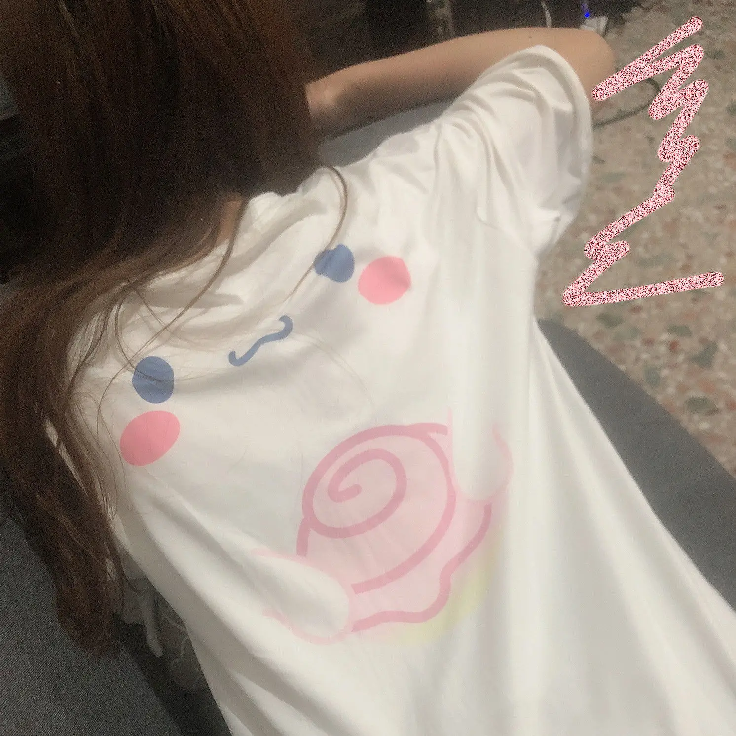 Lolita Cute Cartoon Sweet Girls Japanese Streetwear Harajuku Kawaii Casual Tops Cinnamorolled Vintage Loose Summer Women T-Shirt
Lolita Cute Cartoon Sweet Girls Japanese Streetwear Harajuku Kawaii Casual Tops Cinnamorolled Vintage Loose Summer Women T-Shirt