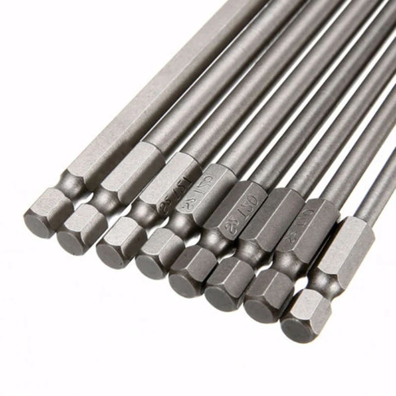 8* Security Metal Alloy Torx Head Screwdriver Bit T8,T10,T15,T20,T25,T27,T30,T40