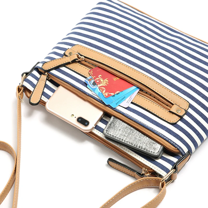 New Arrival Canves Shoulder Bags Girls Casoul Stripe Woman Crossbody Bags Multi-pocket High Capacity Female Mom Hand Bags #20
New Arrival Canves Shoulder Bags Girls Casoul Stripe Woman Crossbody Bags Multi-pocket High Capacity Female Mom Hand Bags #20