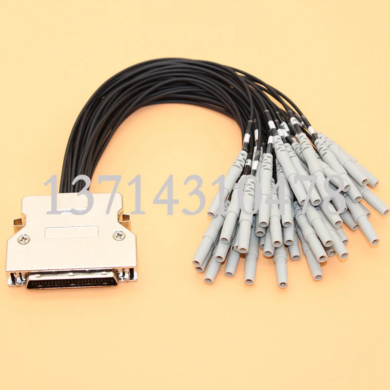 EEG/EMG/AEEG/VEEG Cable DB 50 Pin Male Connector To Din 1.5mm Female Jack Plug Leadwire 25cm Line Madical Harness
EEG/EMG/AEEG/VEEG Cable DB 50 Pin Male Connector To Din 1.5mm Female Jack Plug Leadwire 25cm Line Madical Harness