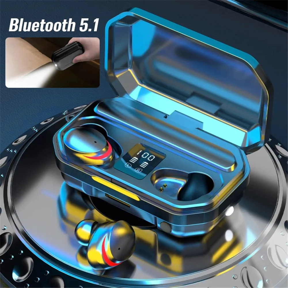 M15 TWS Bluetooth v5.1 waterproof, wireless, stereo, touch earphone with microphone
M15 TWS Bluetooth v5.1 waterproof, wireless, stereo, touch earphone with microphone